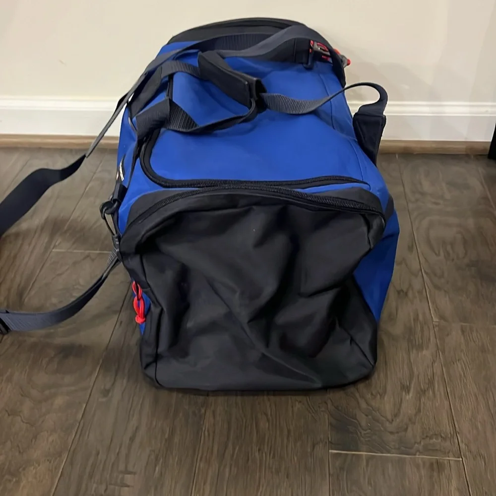 Polo Sport Ralph Lauren Vintage Duffel Duffle Bag Travel Gym blue 90s